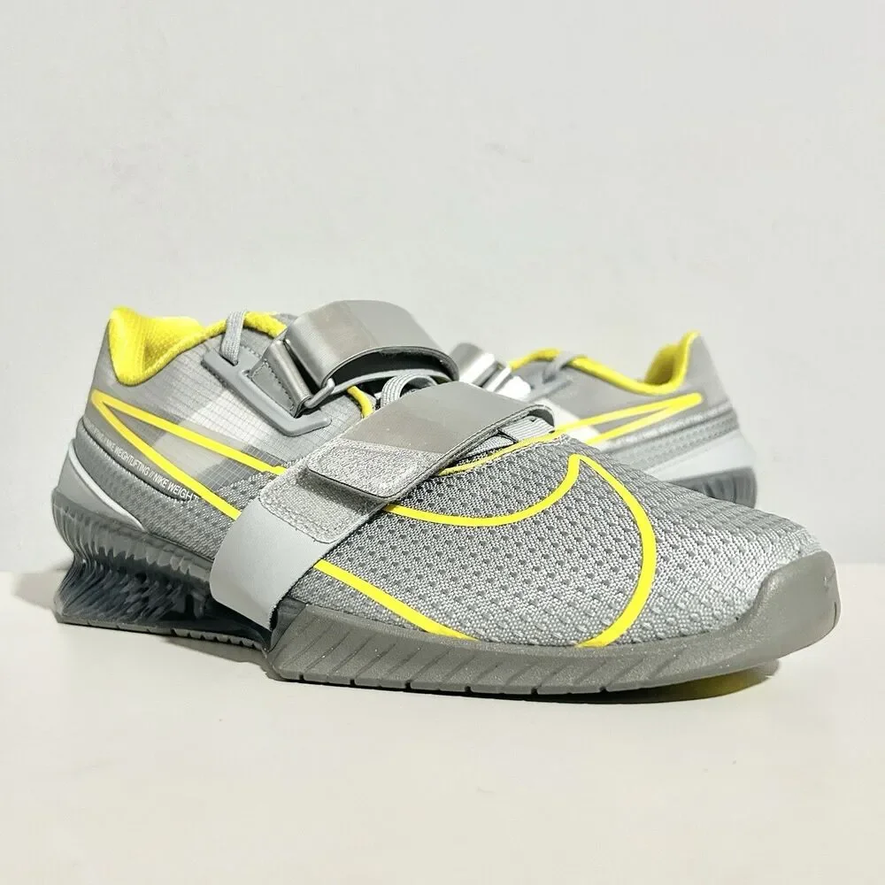 Nike Romaleos 4 “Wolf Grey Lightning” Men’s Size 10-12.5 Weightlifting Shoes